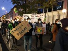 22. Oktober 2021 Klimademo in Basel
